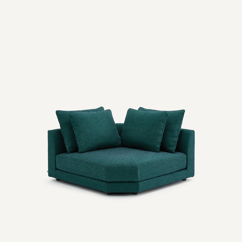 Am.pm Modulares Ecksofa Aus Jaspé-stoff, Tiberio