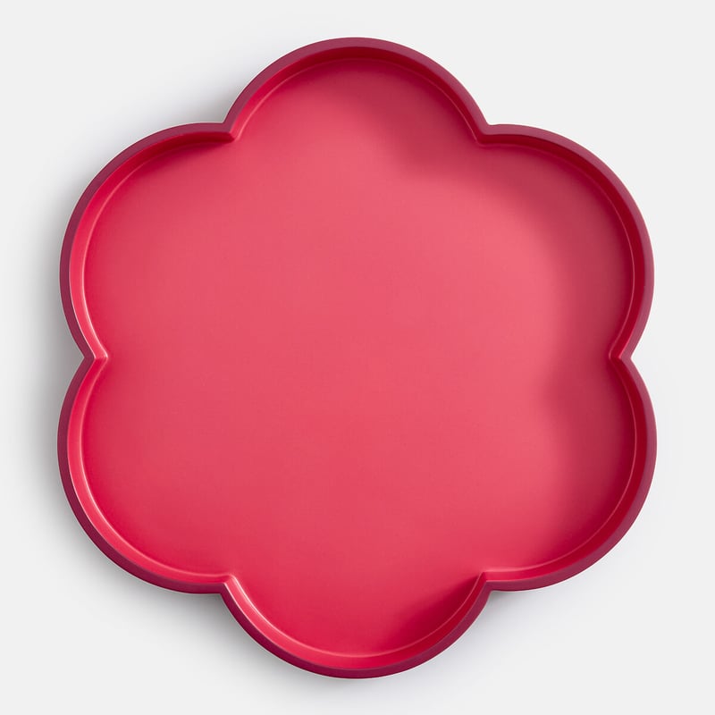 Tablett Itao, In Blumenform
