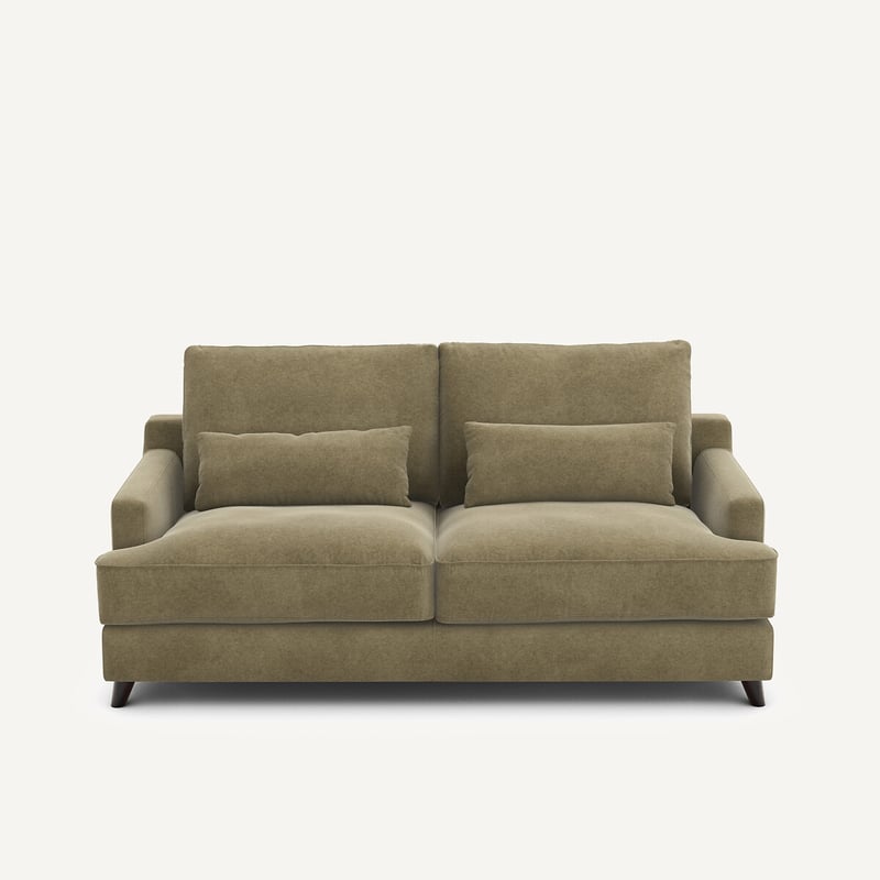 Am.pm Bettsofa Aus Leinenvelours, Alwine