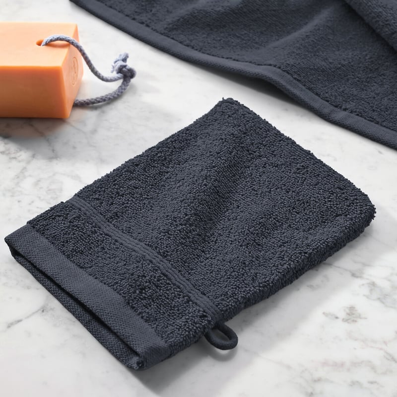 La Redoute Interieurs 4er-pack Waschlappen Zavara, Schlingenfrottee