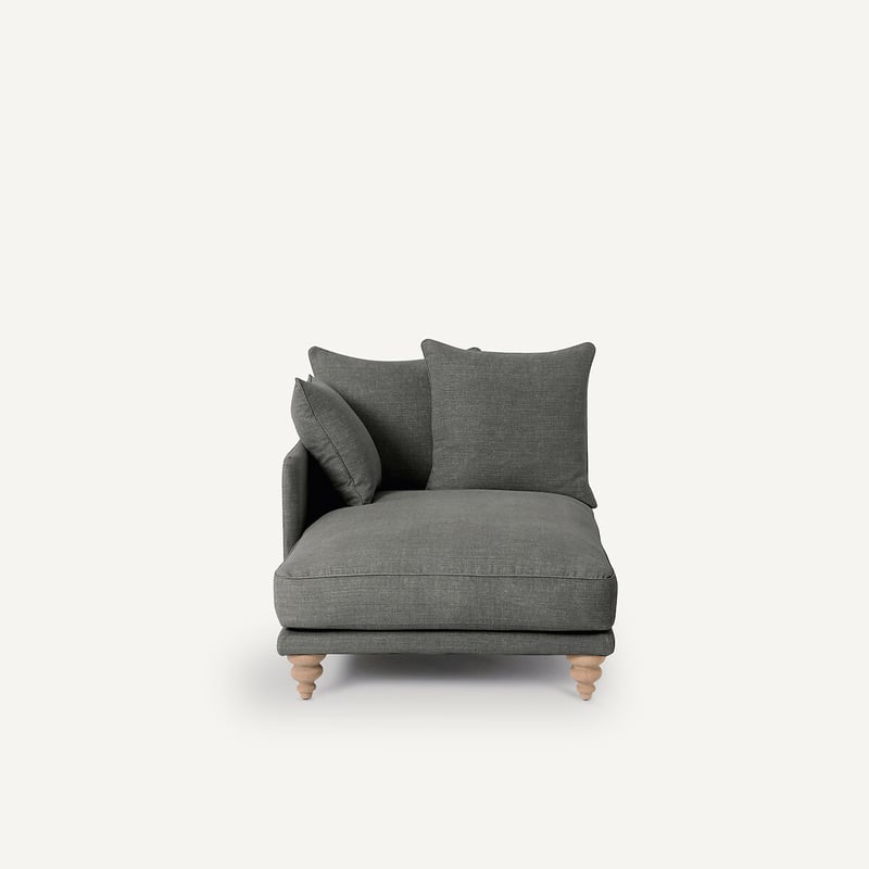 Am.pm Chaiselongue Aus Baumwolle/leinen, Lazare