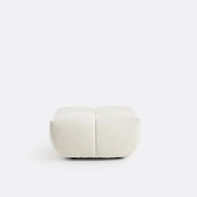 Hocker Nuria, Dicker Samt, L83 Cm