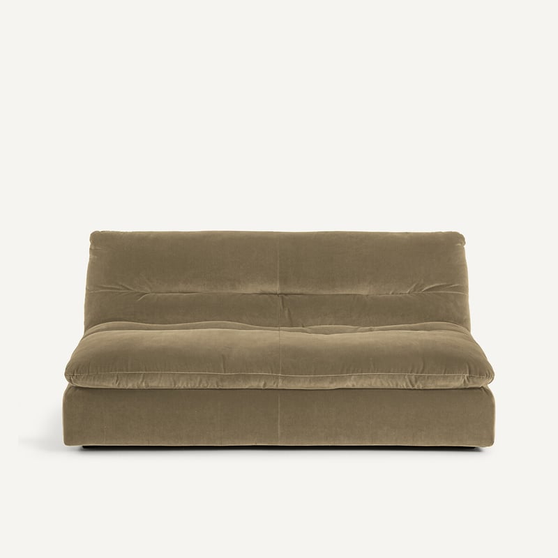 Am.pm Modulares 3-sitzer-sofa Aus Samt, Giuliano