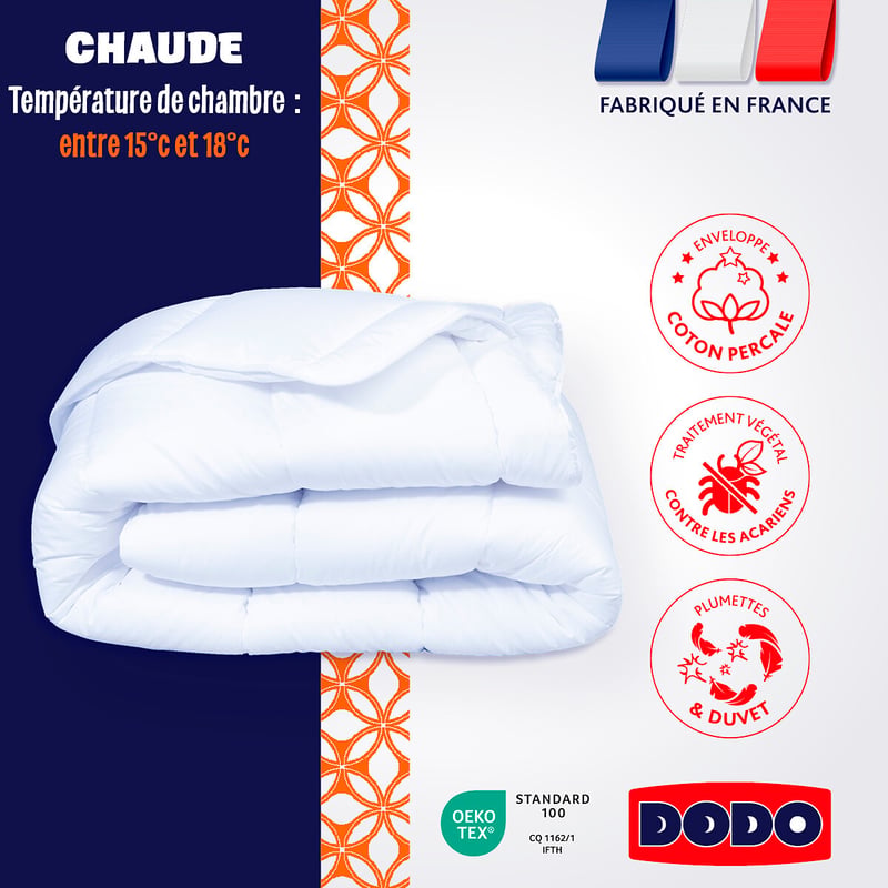 Dodo Warme Bettdecke - 50 % Entendaunen