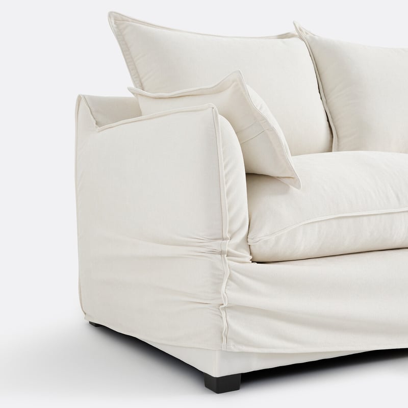 Sofabezug Aus Meliertem Polyester, Odna