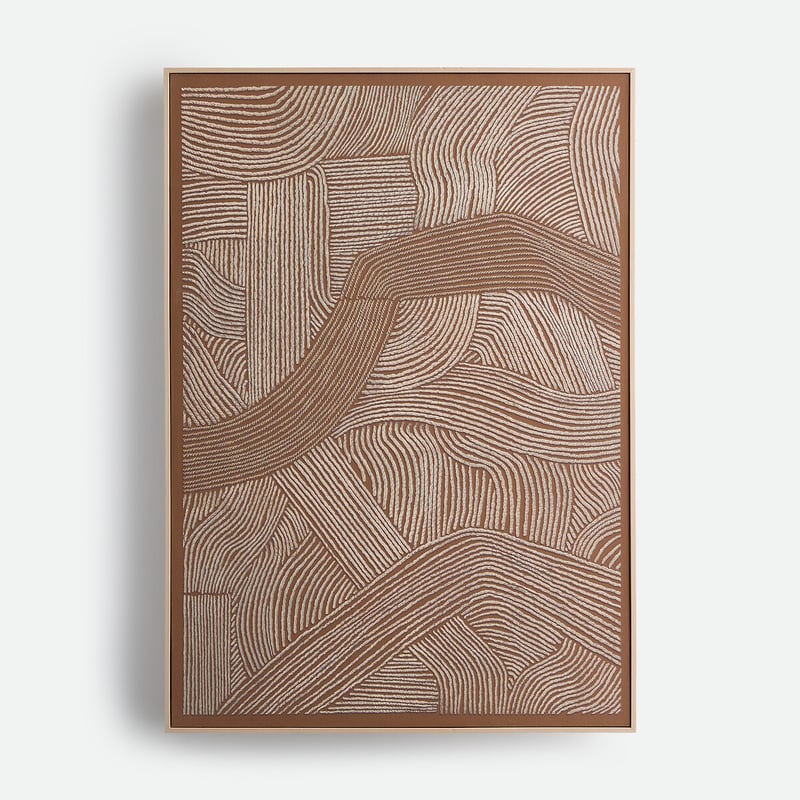 La Redoute Interieurs 3d-gedrucktes Bild, Breite 85 X Höhe 120 Cm, Duna
