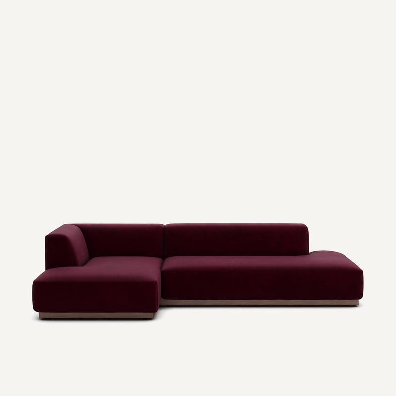 Am.pm Xl-ecksofa Jacopo Mit Ecke Links, Samt
