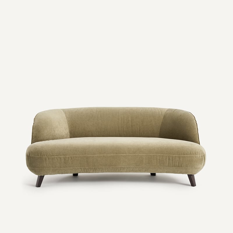 Am.pm X Emmanuel Gallina 3-sitzer-sofa Aus Leinenvelours, Rosebury, Design Emmanuel Gallina