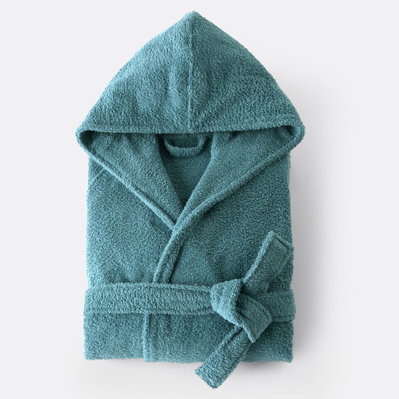 La Redoute Interieurs Bademantel Ismo Mit Kapuze, Bio-baumwolle, 450 G/m²