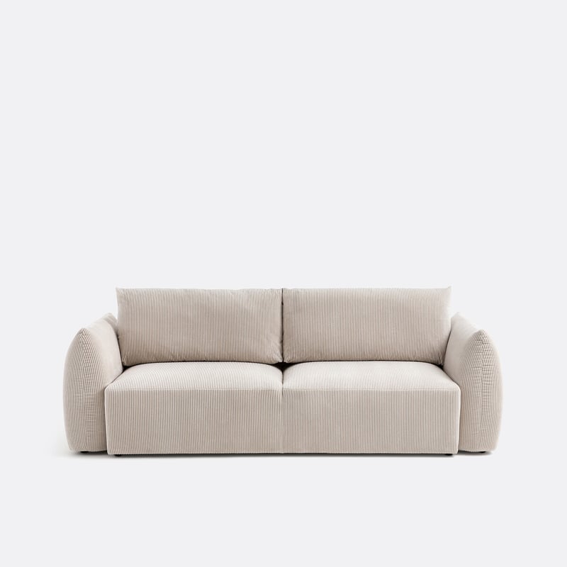 3-sitzer-schlafsofa Edith, Cordsamt