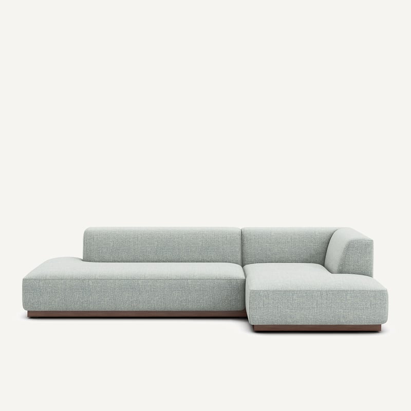 Am.pm Xl-ecksofa Jacopo Mit Ecke Rechts, Jaspé-stoff