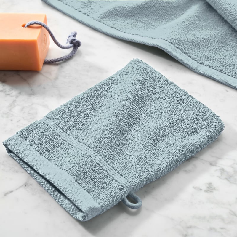 La Redoute Interieurs 4er-pack Waschlappen Zavara, Schlingenfrottee