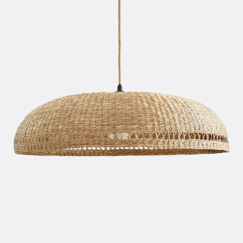 Hängeleuchte Jutlo, Pflanzenfasern, Ø 60 Cm