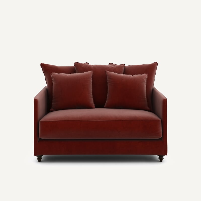 Am.pm 2p-sofa, Umwandelbar, Velours, Lazare