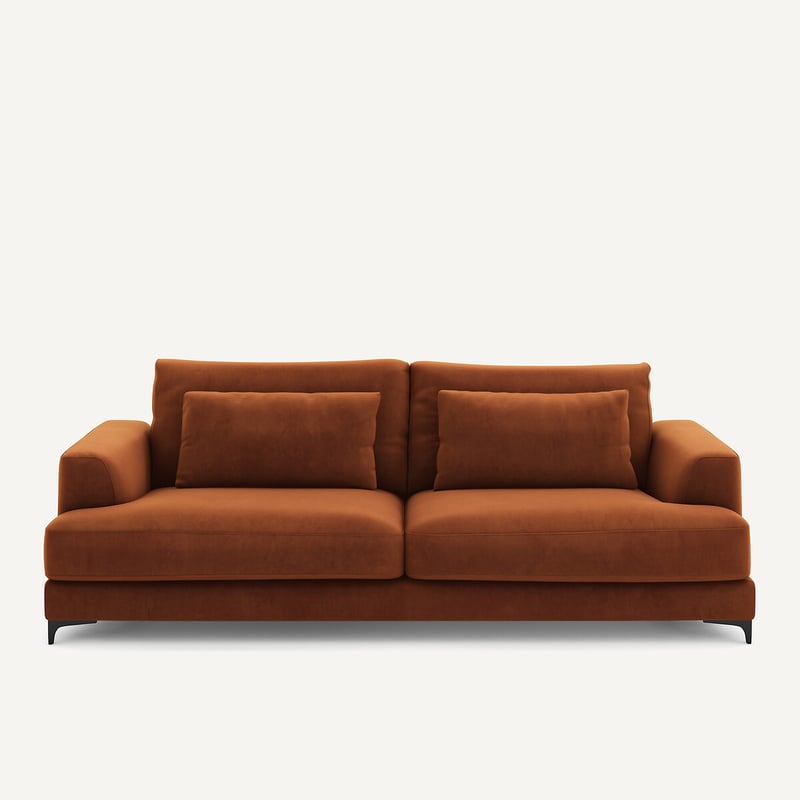 Am.pm 4-sitzer-schlafsofa Marsile, Samt