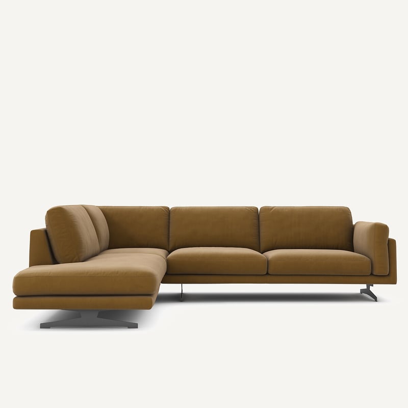 Am.pm Ecksofa César, Leinensamt
