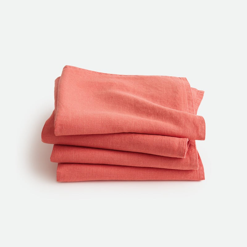 La Redoute Interieurs 4er-pack Servietten Victorine, Gewaschenes Leinen