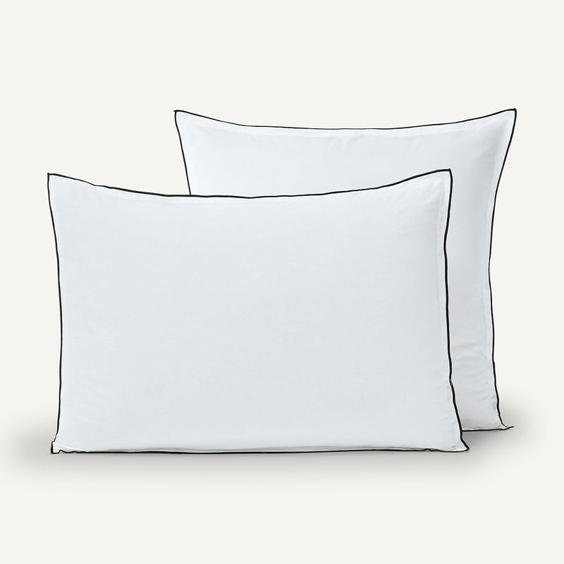 Am.pm Kissenbezug Gypse, Voile Aus Gewaschener Baumwolle