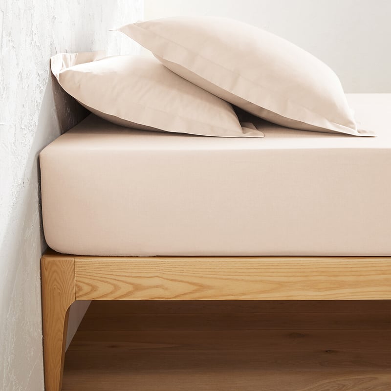 La Redoute Interieurs Einfarbiges Fixleintuch Scenario Aus Baumwolle, Steg 32 Cm