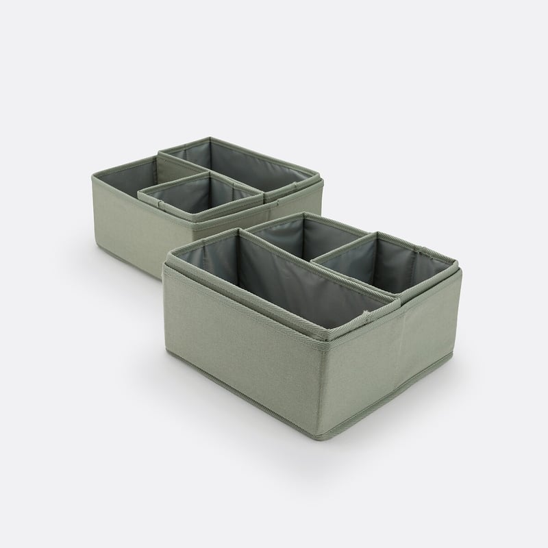 La Redoute Interieurs 6er-set Aufbewahrungsboxen Odani