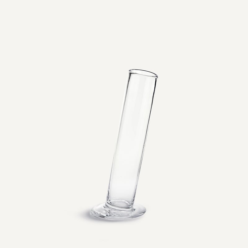 Am.pm Geneigte Zylindrische Vase Aus Glas H31 Cm, Stille