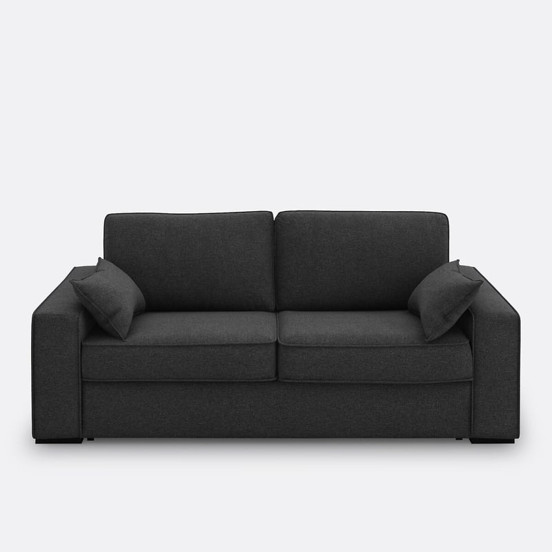 Schlafsofa Cécilia, Strukturgewebe, Schaumstoff