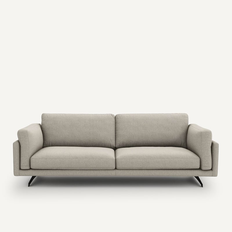 Am.pm Sofa César, Strukturgewebe Viskose/leinen