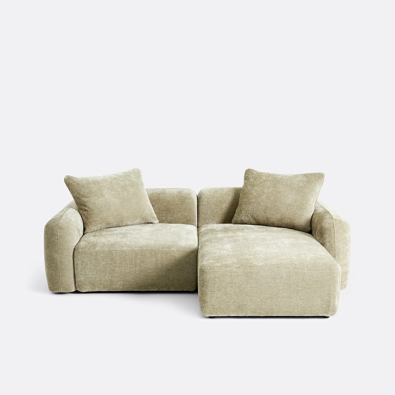 Anreihbares Sofa, Rechte Ecke, Mit Meridian, In Chenille-jacquard, Amad