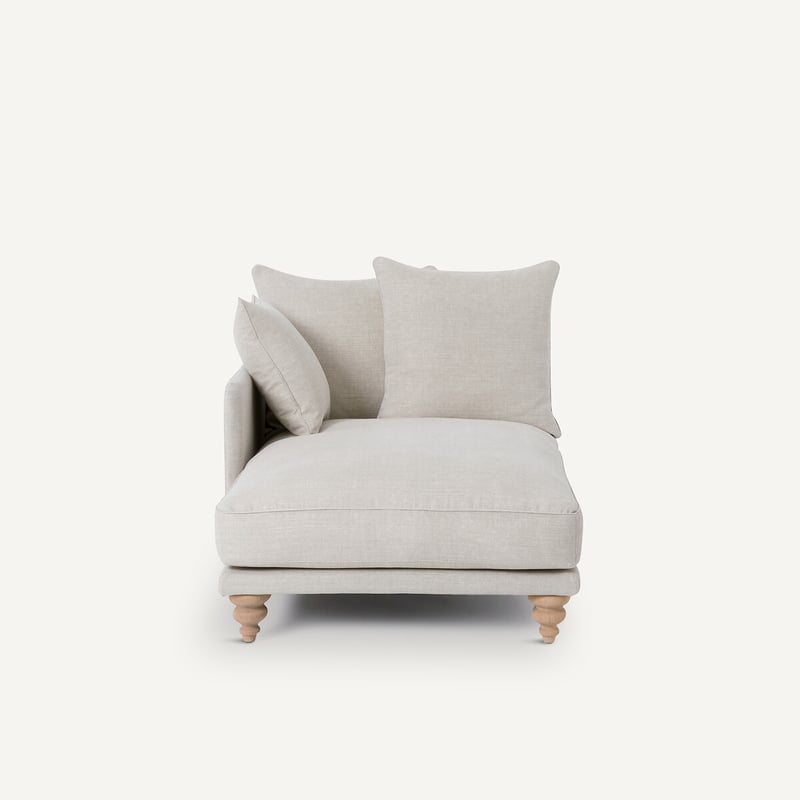Am.pm Chaiselongue Aus Baumwolle/leinen, Lazare