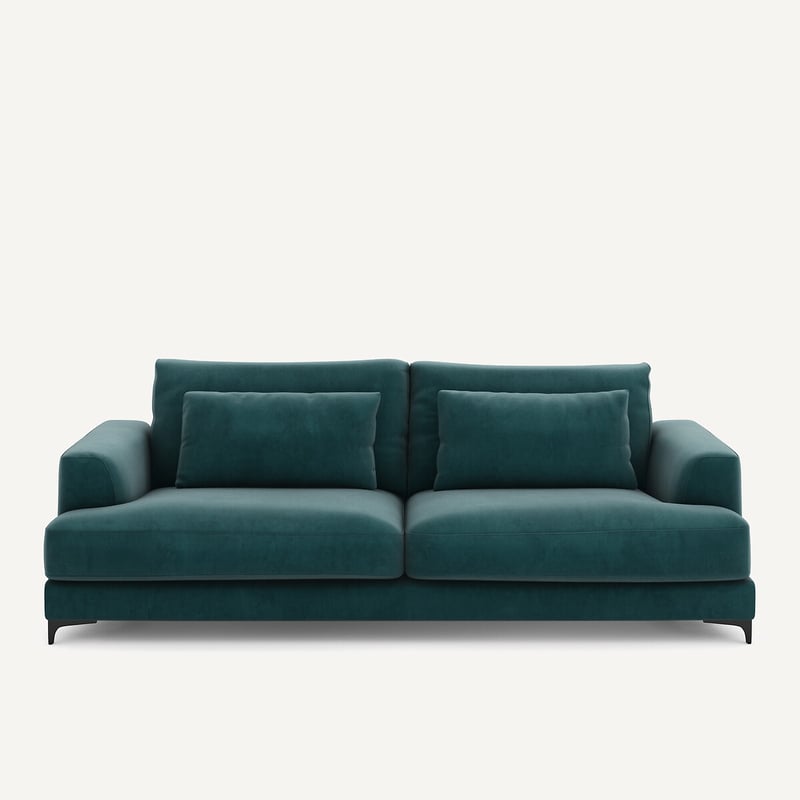 Am.pm 4-sitzer-schlafsofa Marsile, Samt