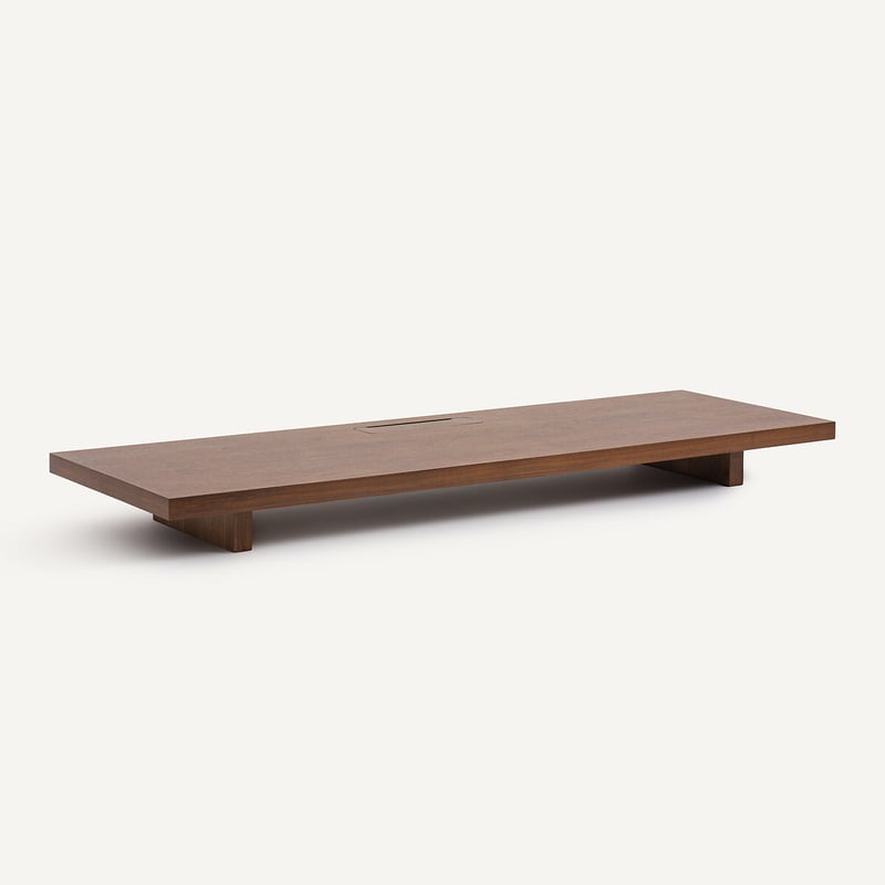 Am.pm Schreibtischplatte Mit Walnussfurnier, Breite 200 Cm, Mikube