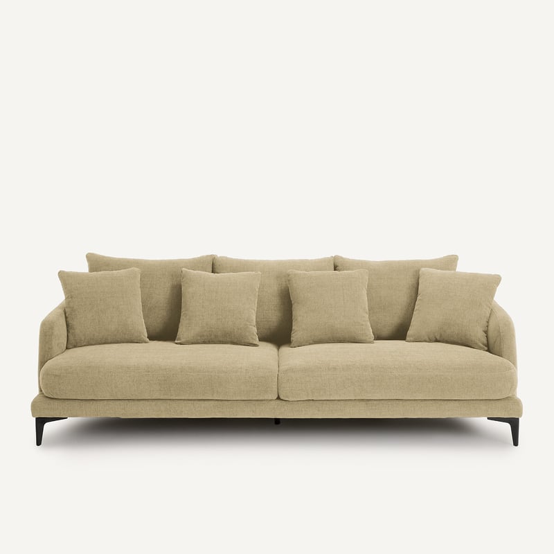 Am.pm X Emmanuel Gallina 3- Oder 4-sitzer-sofa Aus Geflochtenem Polyester, Moderniste, Design Emmanuel Gallina
