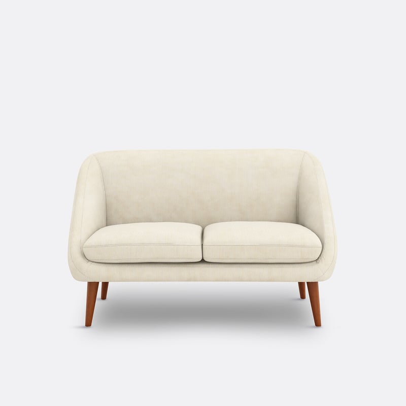 2-sitzer-sofa Séméon, Cordsamt