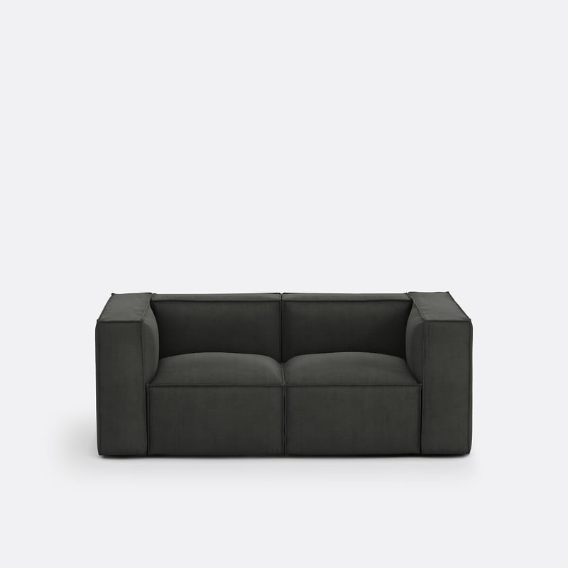 Modulares 2-sitzer-sofa Seven, Aus Cordsamt