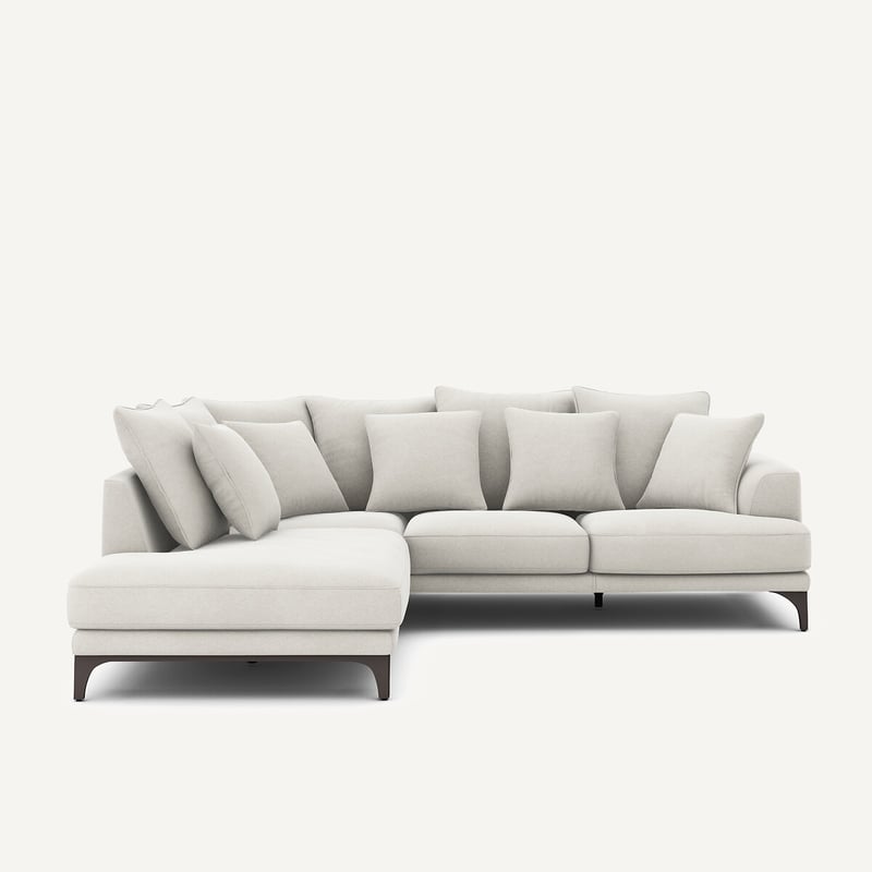 Am.pm Ecksofa Aus Leinenvelours, Armento