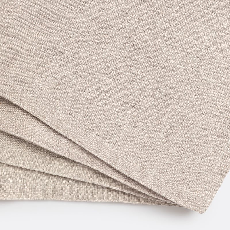 La Redoute Interieurs 4er-pack Servietten Victorine, Gewaschenes Leinen