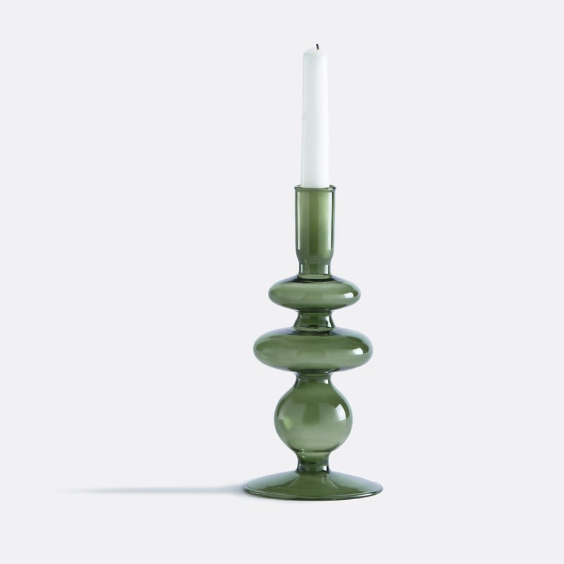 La Redoute Interieurs Kerzenständer Chilava, Glas, H. 20 Cm