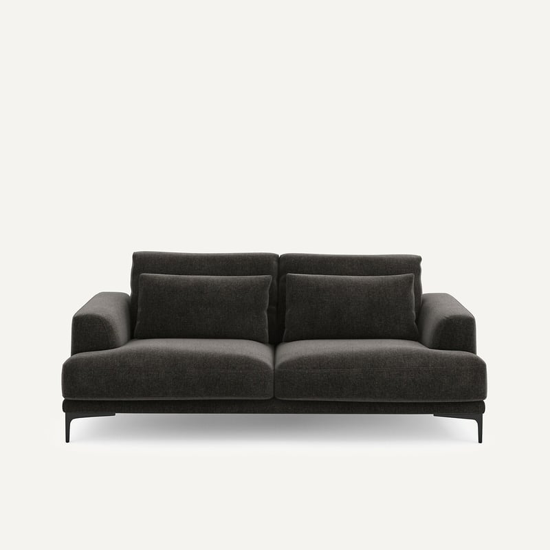 Am.pm 3-sitzer-sofa Aus Chenille-velours, Marsile