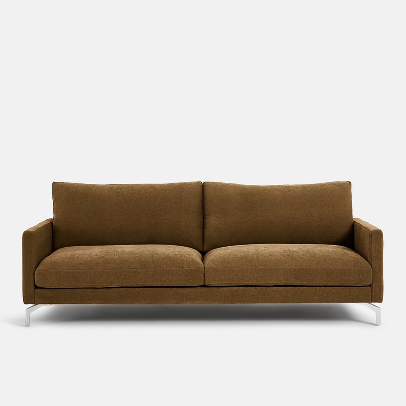 Gerades Sofa Für 2, 3 Oder 4 Personen, Aus Meliertem Polyester, Lady