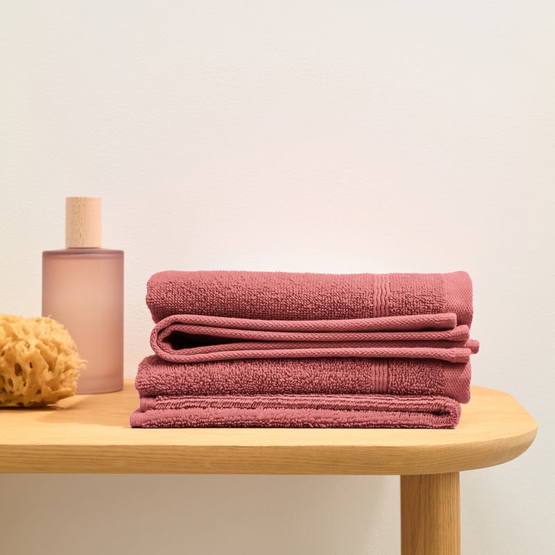 La Redoute Interieurs 4er-pack Gästehandtücher Zavara Aus Frottee, 600 G/m²