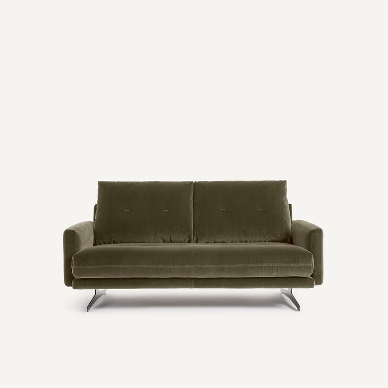 Am.pm 2-sitzer-sofa Aus Samt, Delicato