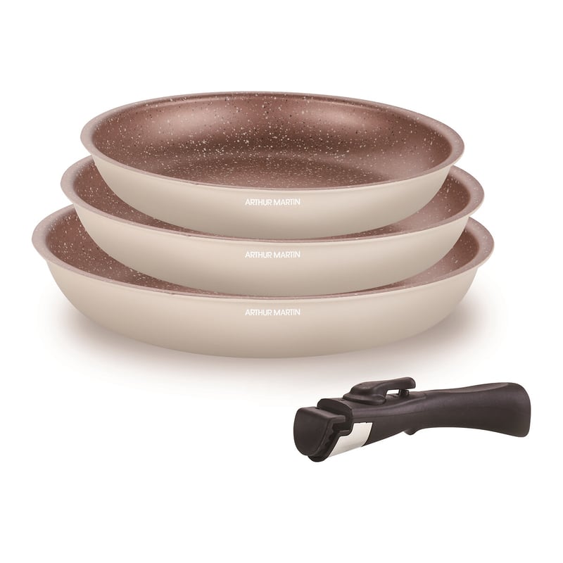 Arthur Martin Set Aus 3 Pfannen Mit Griff