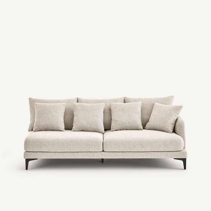 Am.pm X Emmanuel Gallina 3-sitzer Halbsofa Aus Strukturiertem Mix, Moderniste, Design Emmanuel Gallina