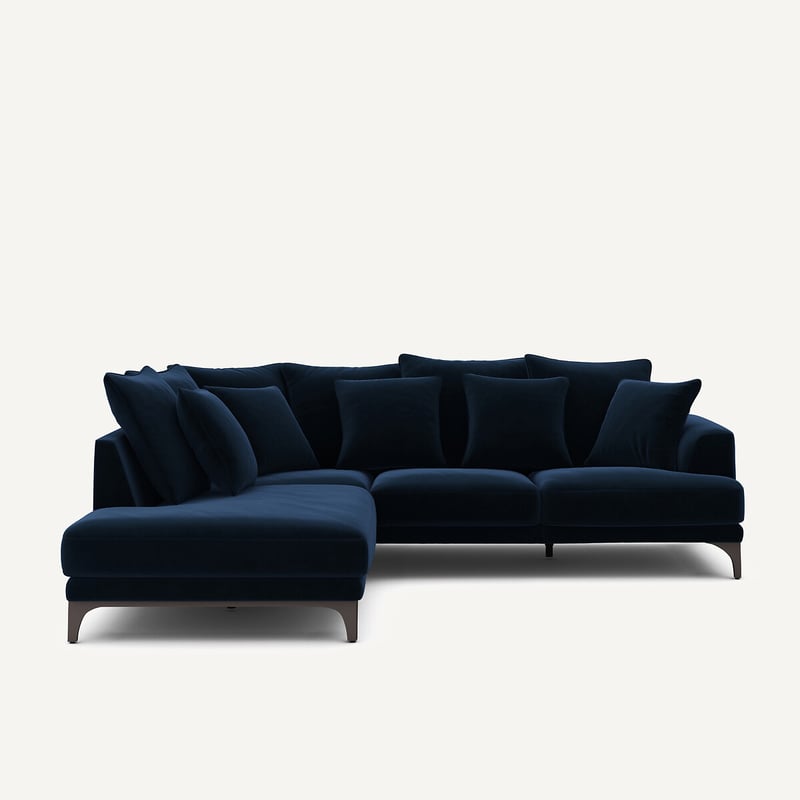 Am.pm Ecksofa Aus Samt, Armento