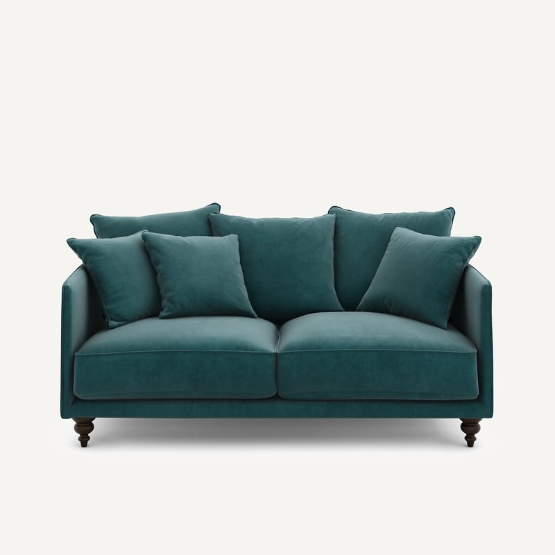 Am.pm Sofa 3p Compact Velours, Lazare