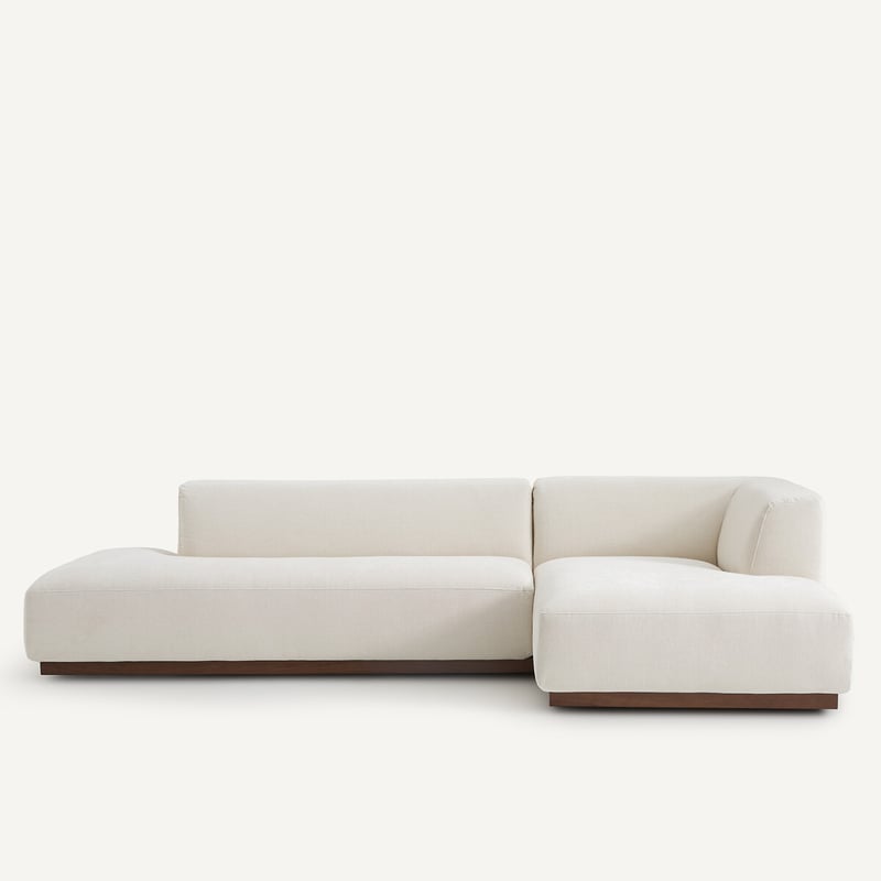 Am.pm Xl-ecksofa Jacopo Mit Ecke Rechts, Chenillesamt