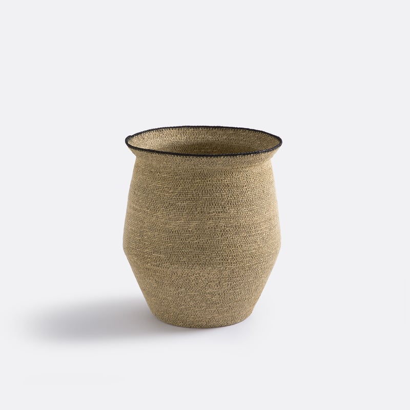 La Redoute Interieurs Korb Saski, Pflanzenfasern, H. 35 Cm