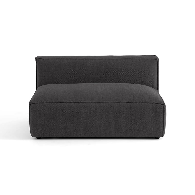Sitzelement Seven Für Modulares Sofa, 2-sitzig, Aus Strukturgewebe