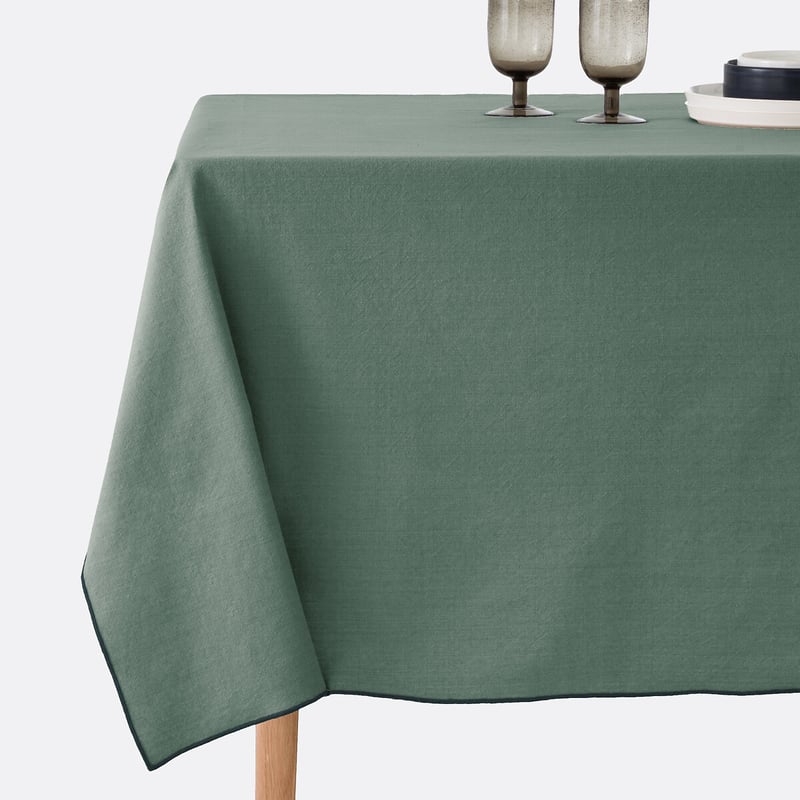 La Redoute Interieurs Tischdecke Tampa, Vorgewaschene Baumwolle