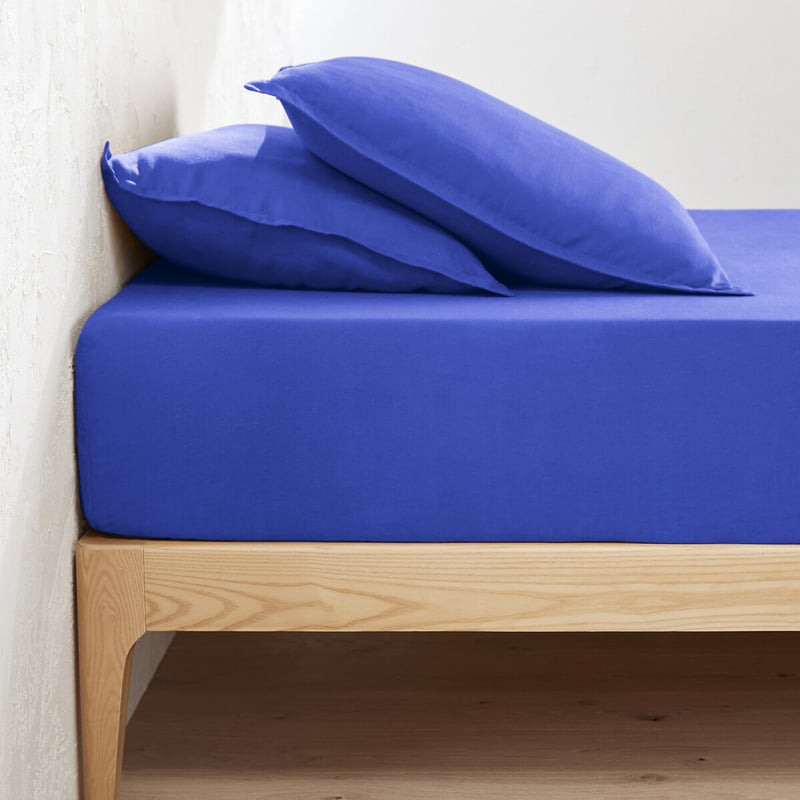 La Redoute Interieurs Fixleintuch Linot Aus Vorgewaschenem Leinen, Steghöhe 35 Cm